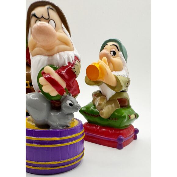 Set of (6) of the Seven Dwarfs Christmas Xmas Tree String Light Covers Only - Picture 5 of 6